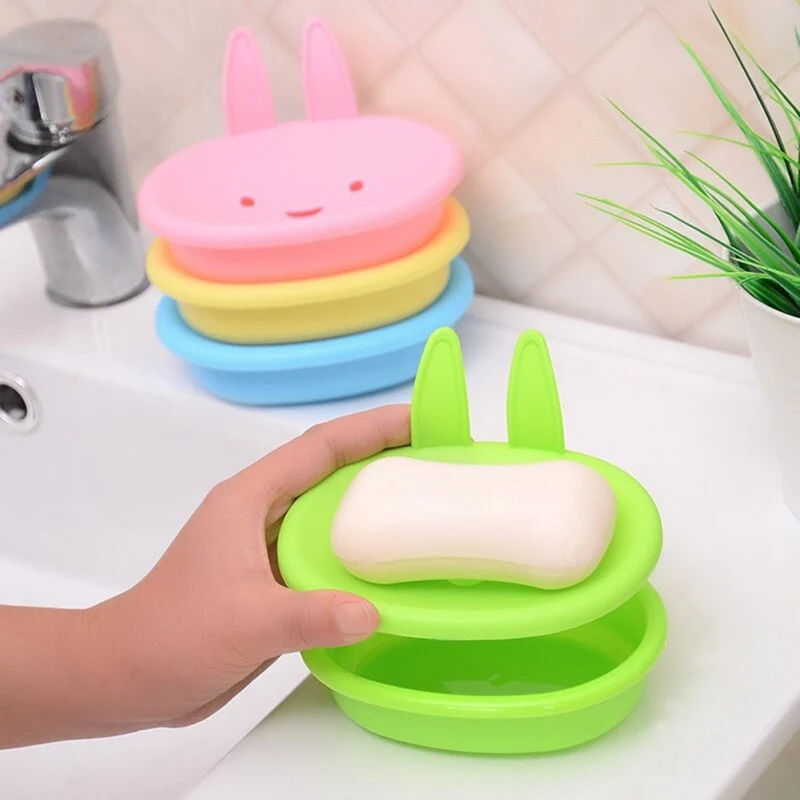 Porte savon douche lapin pour enfant