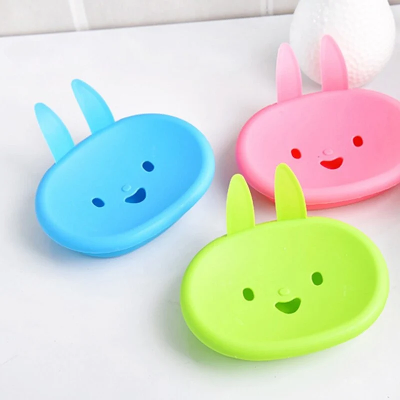 Porte savon douche lapin pour enfant