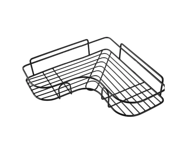 Etagère de douche murale à angle avec grille