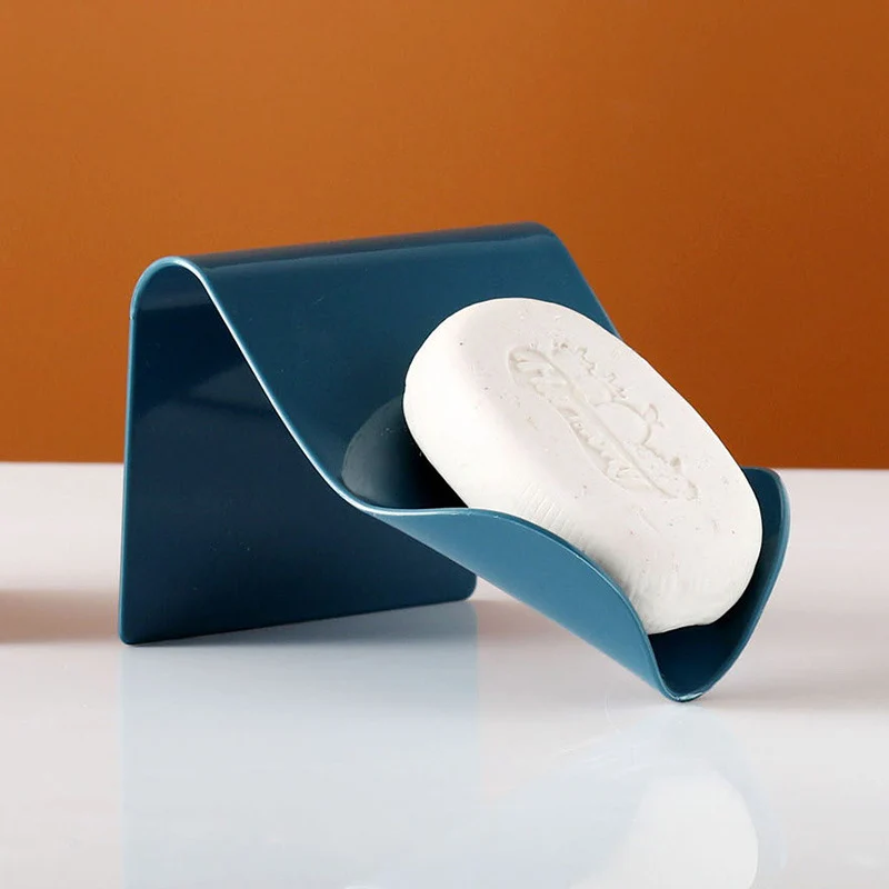 Porte savon design avec écoulement évier