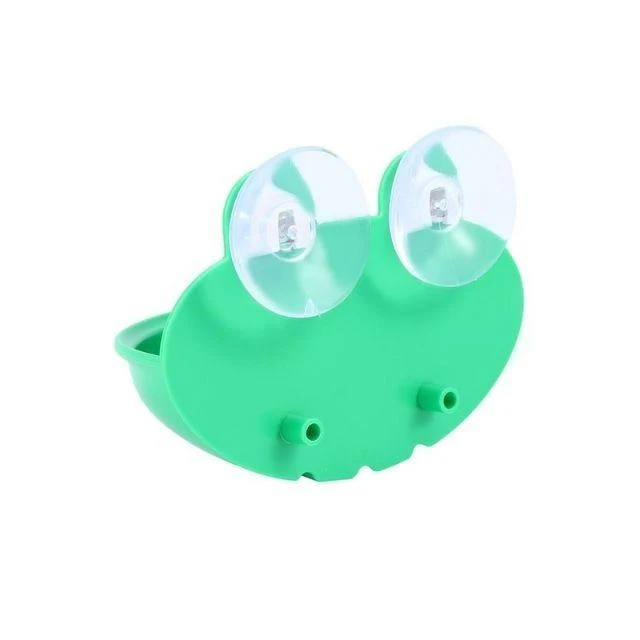 Porte savon mural ventouse grenouille
