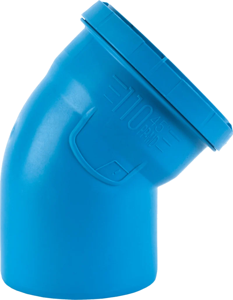 dBlue Bogen 45°