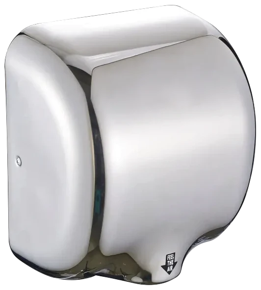 Sèche-mains optique inox satiné sans tuyère