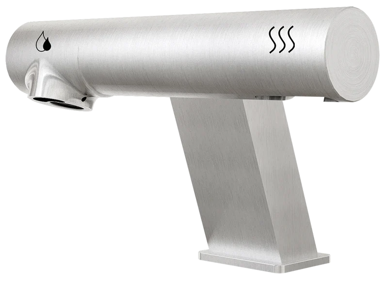 Robinet sèche-mains sur table