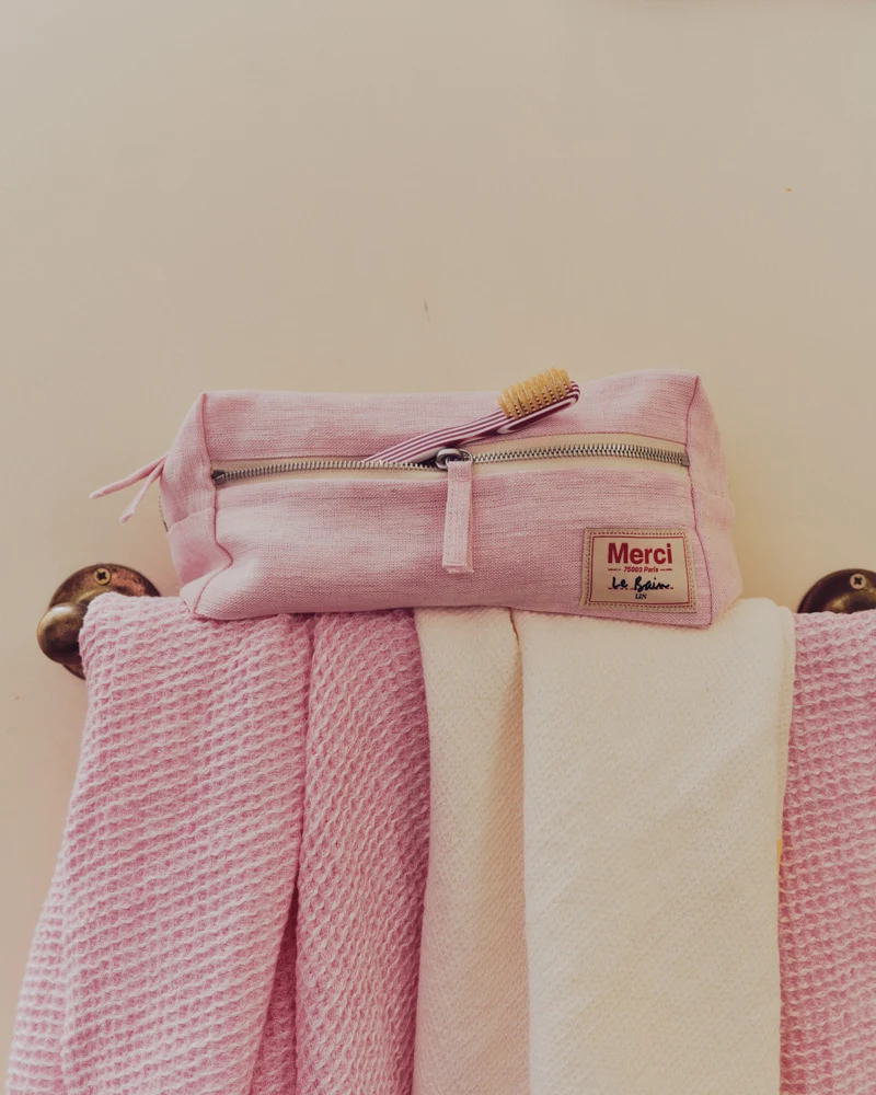 Trousse de toilette - Rose Granité