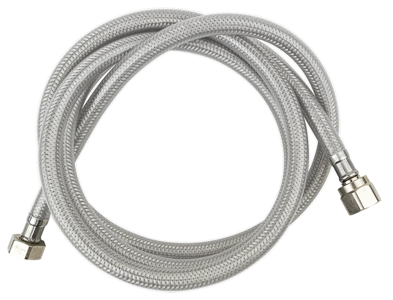 Flexible tuyau de raccordement plastique + inox pour robinet douchette