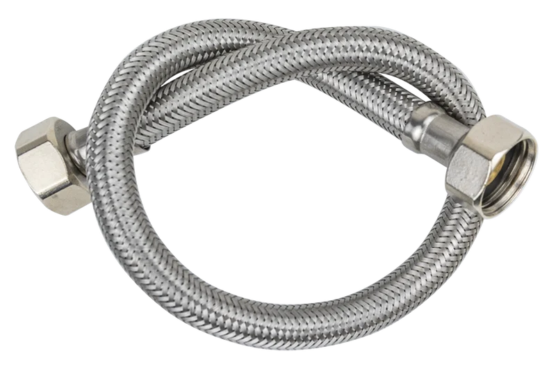 Flexible tuyau de raccordement en maille inox 1/2"