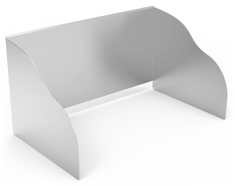 Dosseret postiche enveloppant anti-éclaboussures