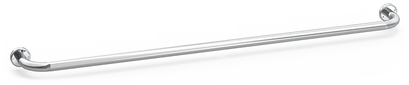 Barre d'appui inox murale horizontale