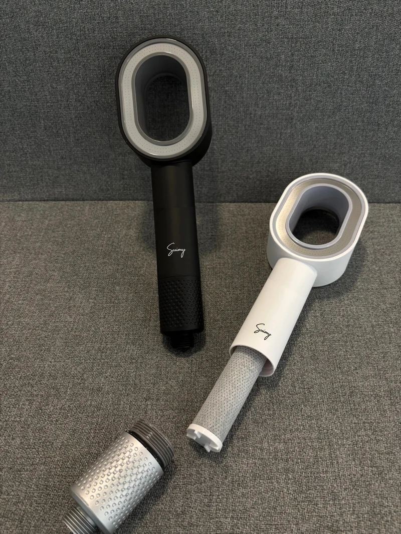 Pack duo Domino - pommeaux de douche filtrants Suimy - offre promotionnelle