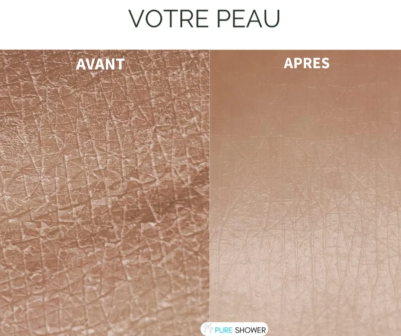 Pommeau de douche filtrant NOIR INTENSE | Look premium et filtre anti-chlore ACF