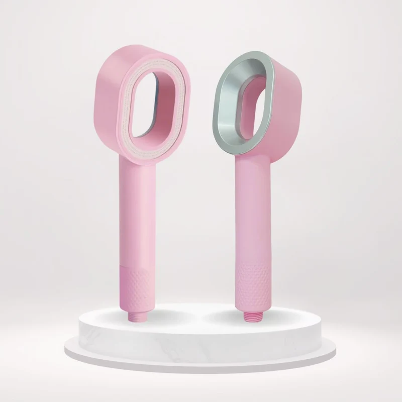 Pommeau de douche rose avec filtre ACF