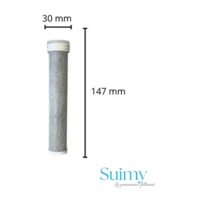 Abonnement Filtre ACF - Livraison automatique tous les 6 mois - Pommeau filtrant Suimy