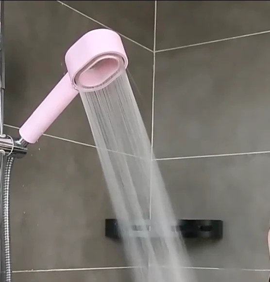 Pommeau de douche rose avec filtre ACF