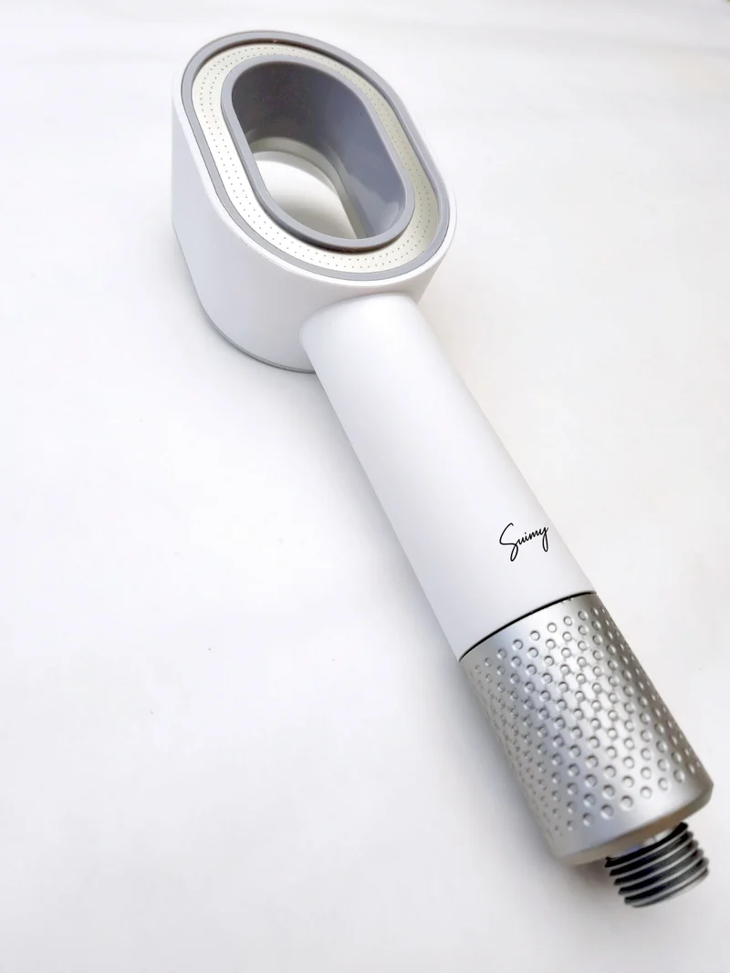 Pommeau de douche filtrant anti-chlore – Blanc Nuage