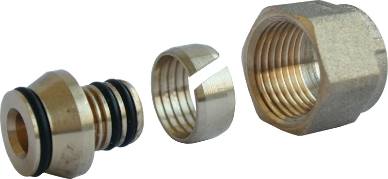 DreMa Compact-Adapter 1-2" für 16 mm Alu-Verbundrohr