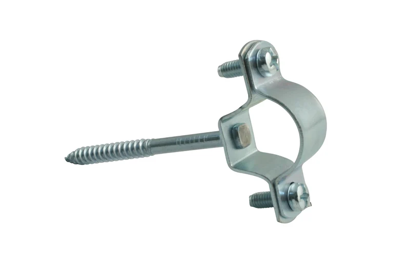 Rohrschelle mit Gewindestift 8 x 80 mm
