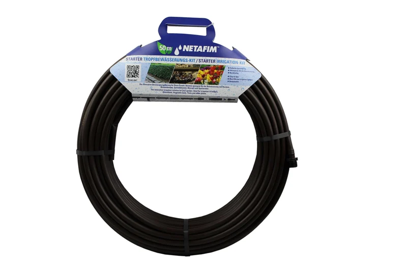 Tropfbewässerungs-Set für Hecken- und Beete 50 m – made by Netafim