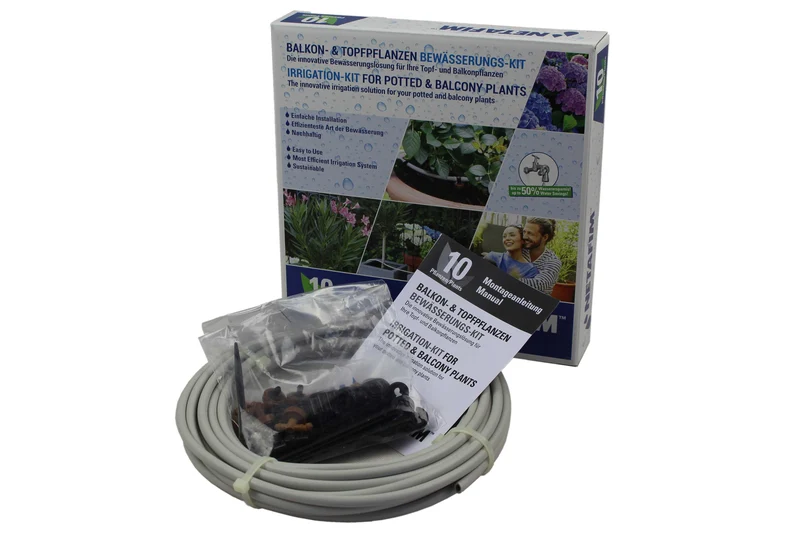 Topfpflanzen Set für 10 Töpfe – made by Netafim
