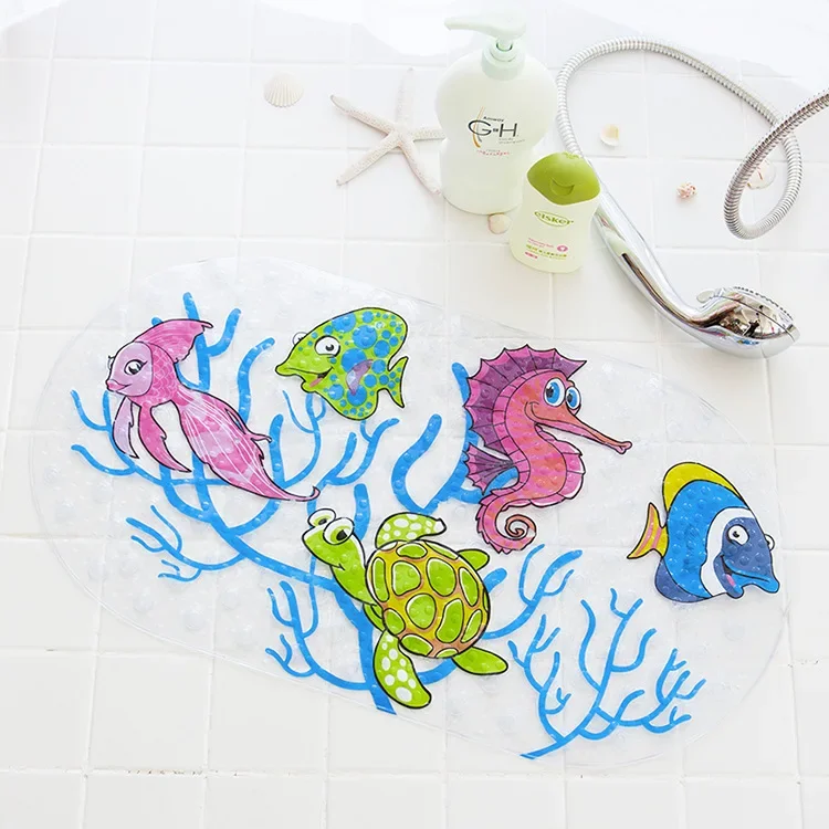 Tapis de Bain Bébé Motifs Amusants