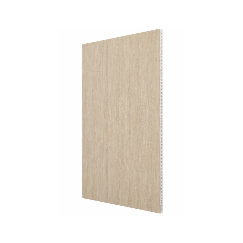 Mur de douche en PVC effet travertin mat 48 po x 96 pouce