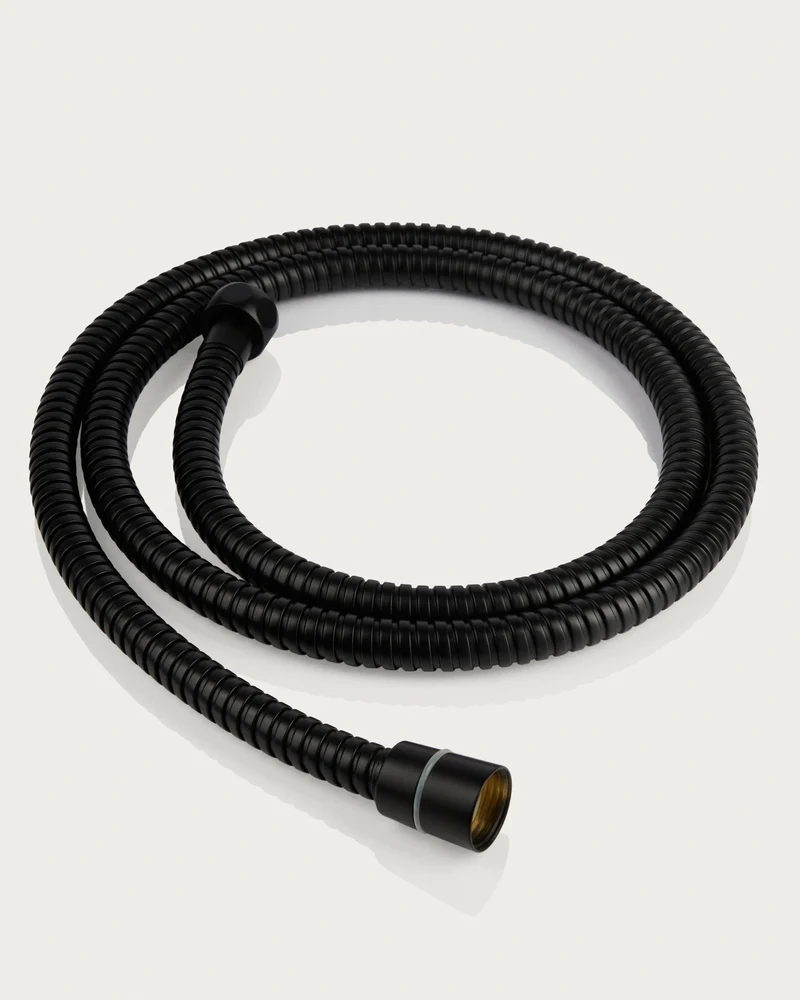 Black Shower Head & Hose Duo