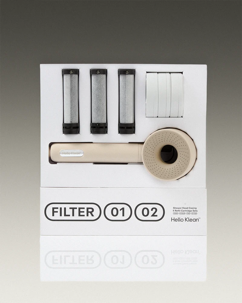 Shower Head & 1-Year Refill Kit