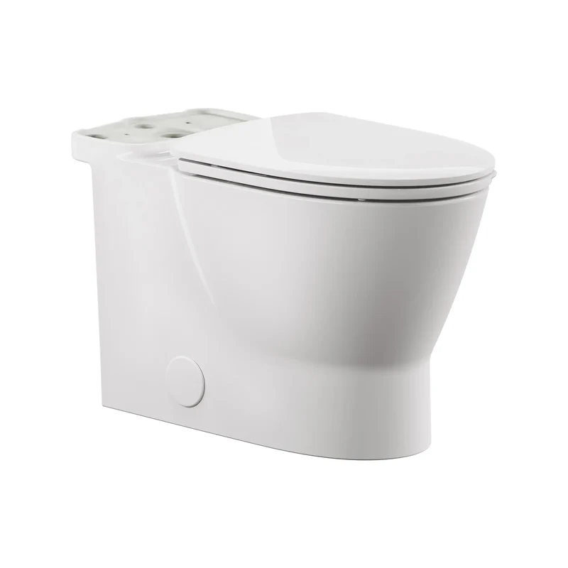 Cuvette allongée Aspirations EcoStrength à hauteur de chaise avec siège
