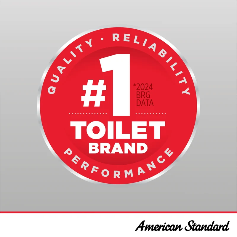 Toilette Studio® à jupe, 2 pièces, chasse double 4,8 Lpc/1,28 gpc et 3,8 Lpc/1,0 gpc, à cuvette allongée à hauteur de chaise avec siège