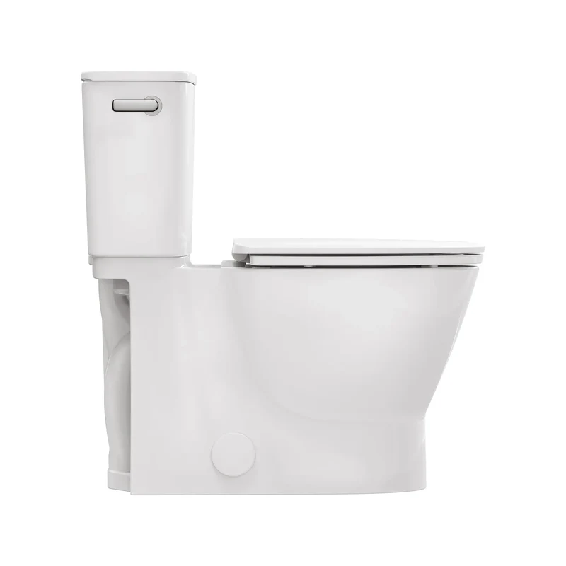 Toilette allongée Aspirations EcoStrength, deux pièces, à hauteur de chaise avec siège, 0,80 gpc/ 3,0 Lpc