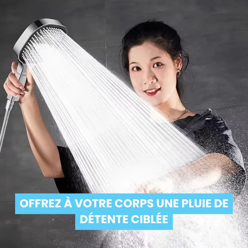 Pommeau de Douche Large Massant