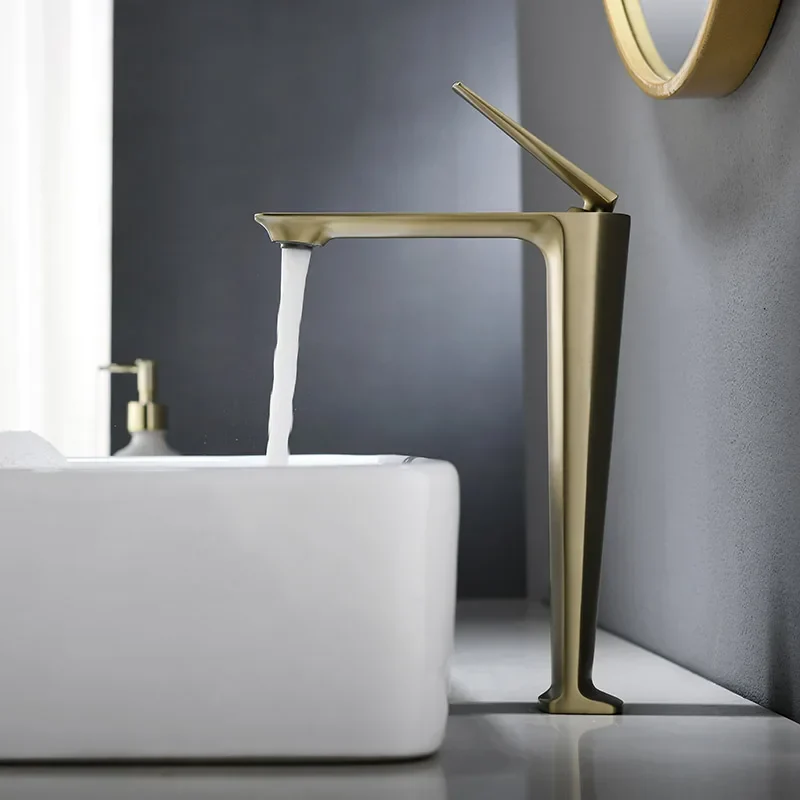 Robinet Haut pour Vasque Design Moderne