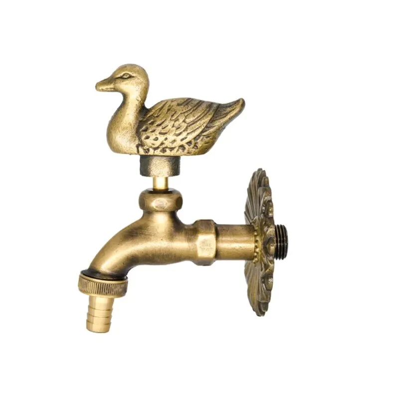 Robinet Extérieur Décoratif Animaux Doré